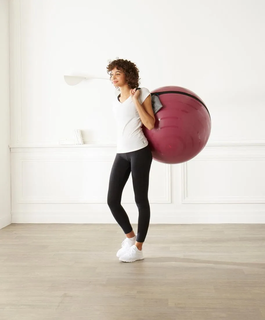 SANGLE DE TRANSPORT RÉGLABLE SWISS BALL - FITNESS - NOIR