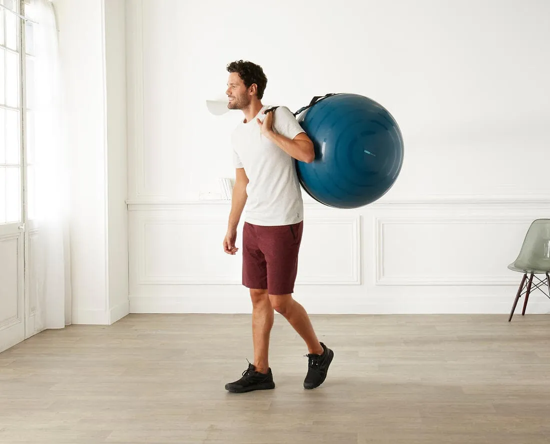 SANGLE DE TRANSPORT RÉGLABLE SWISS BALL - FITNESS - NOIR