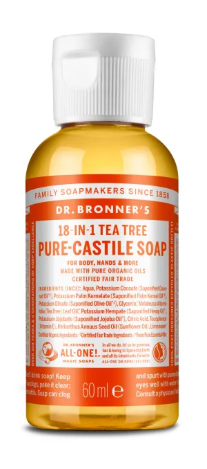 SAPONE LIQUIDO 18 usi in 1 TEA TREE