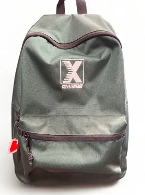 SCI-FI FANTASY X LOGO BACKPACK GREEN