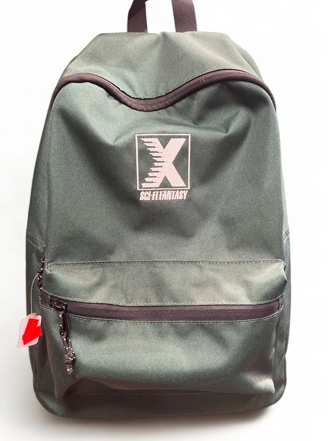 SCI-FI FANTASY X LOGO BACKPACK GREEN