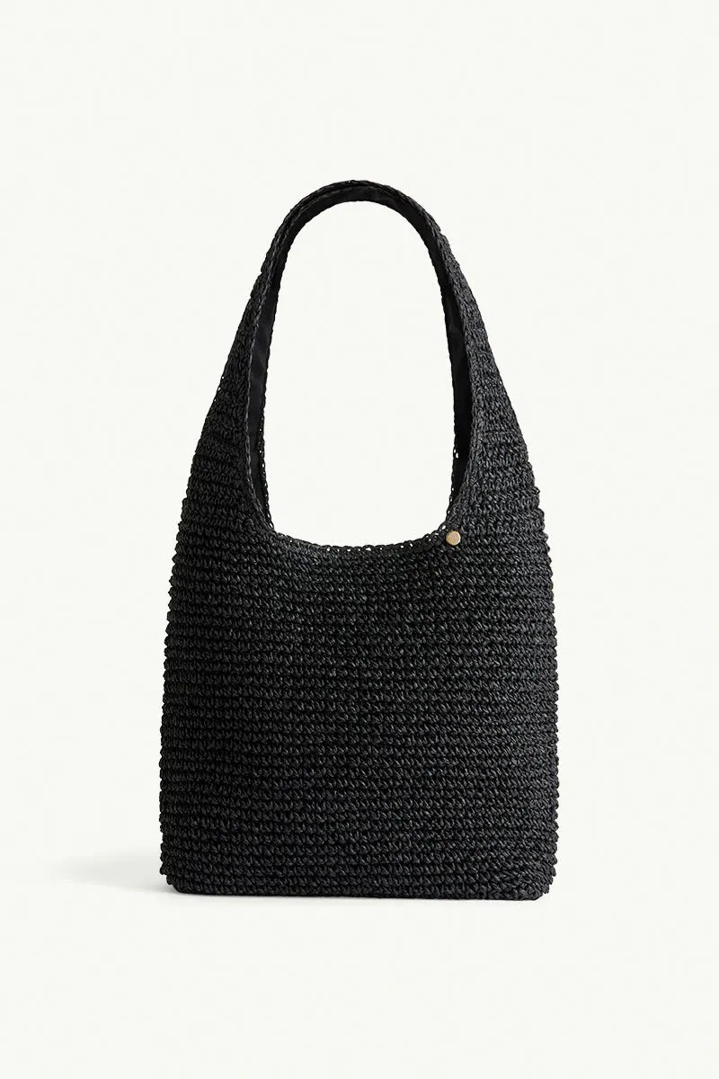 SEA LEVEL- CROCHET SLOUCH BEACH BAG