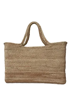 SEEKER HANDWOVEN STRAW TOTE