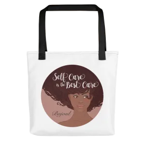 Self-Care Mocha Tote Bag