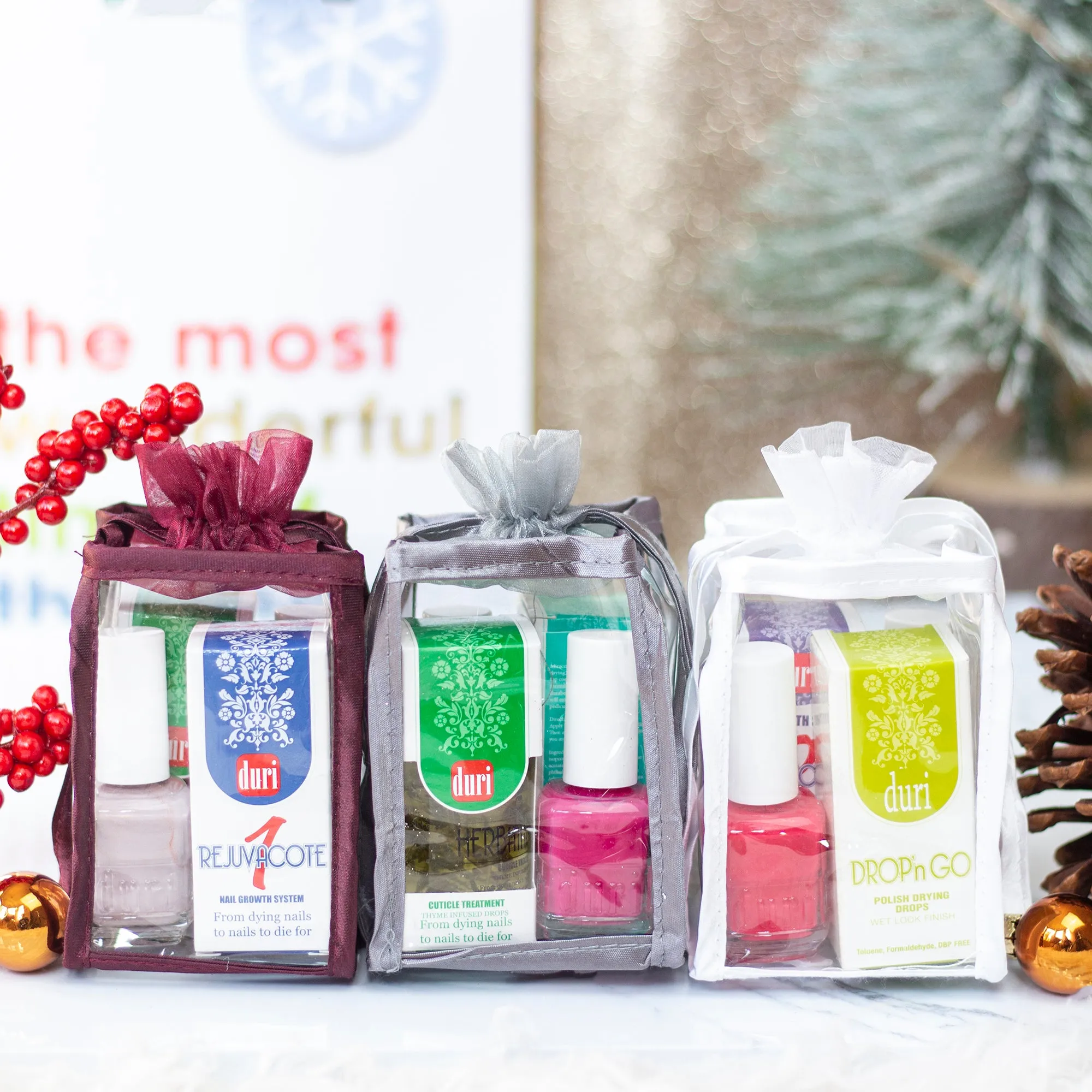 Sensitive Nails Organza Gift Bag