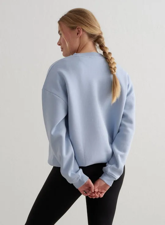 Serif Sweatshirt | Cloudy Blue