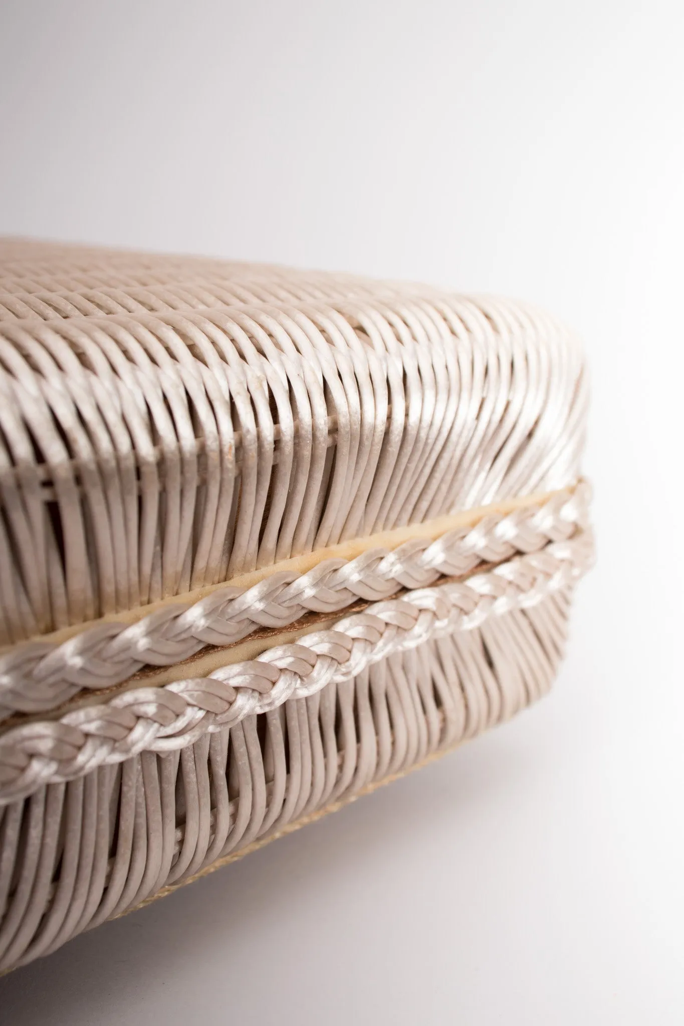 Shell Straw Box Bag