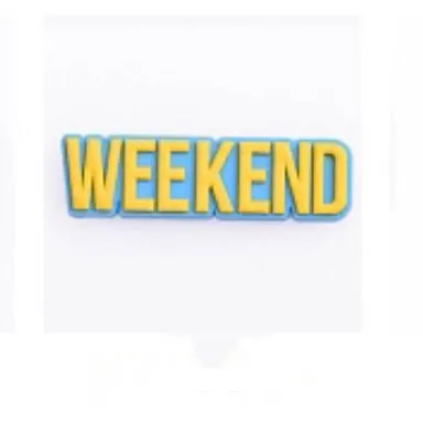 SHOE CHARMS - WEEKEND