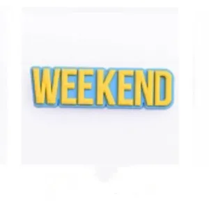 SHOE CHARMS - WEEKEND
