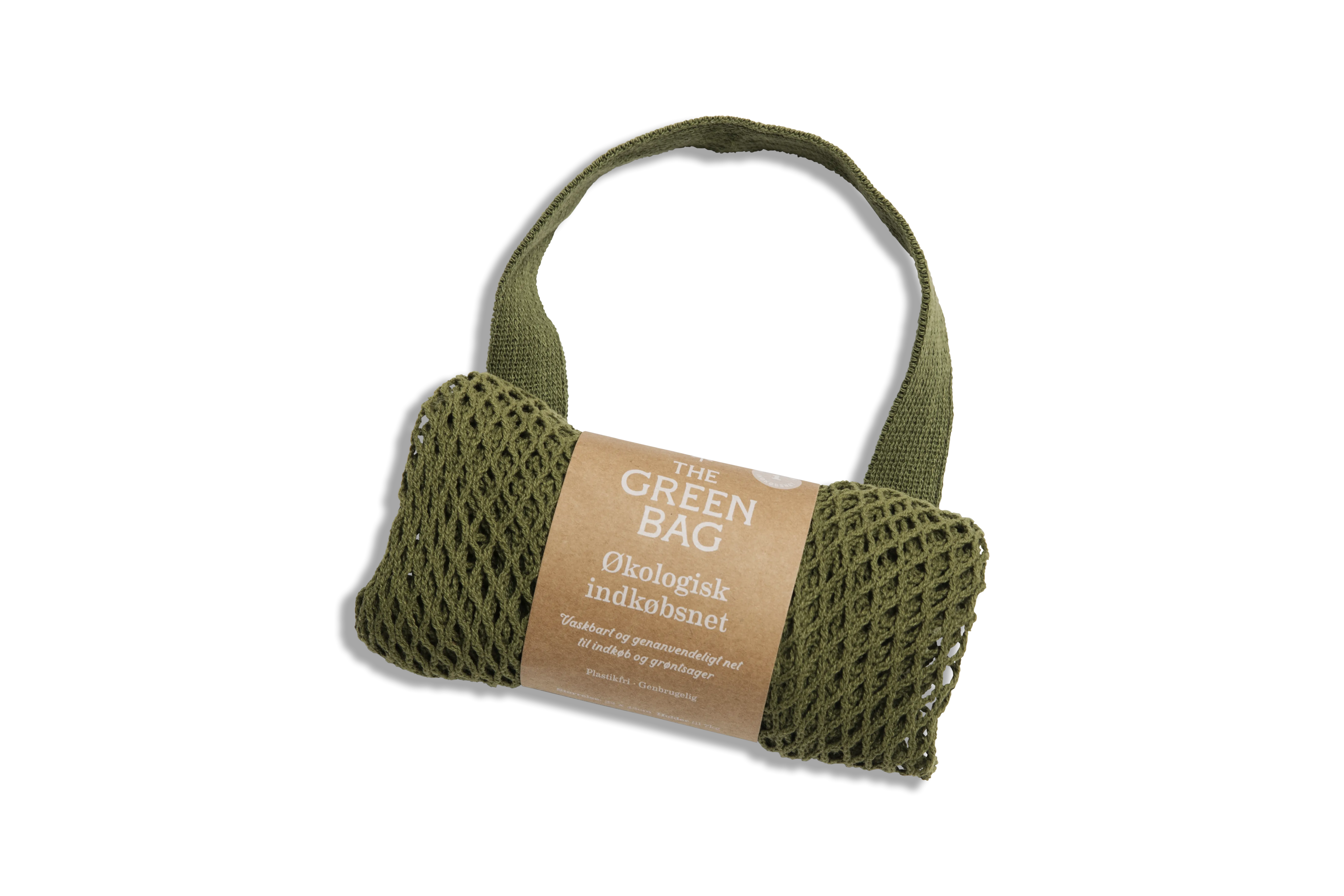 Shopping net of organic cotton - Army