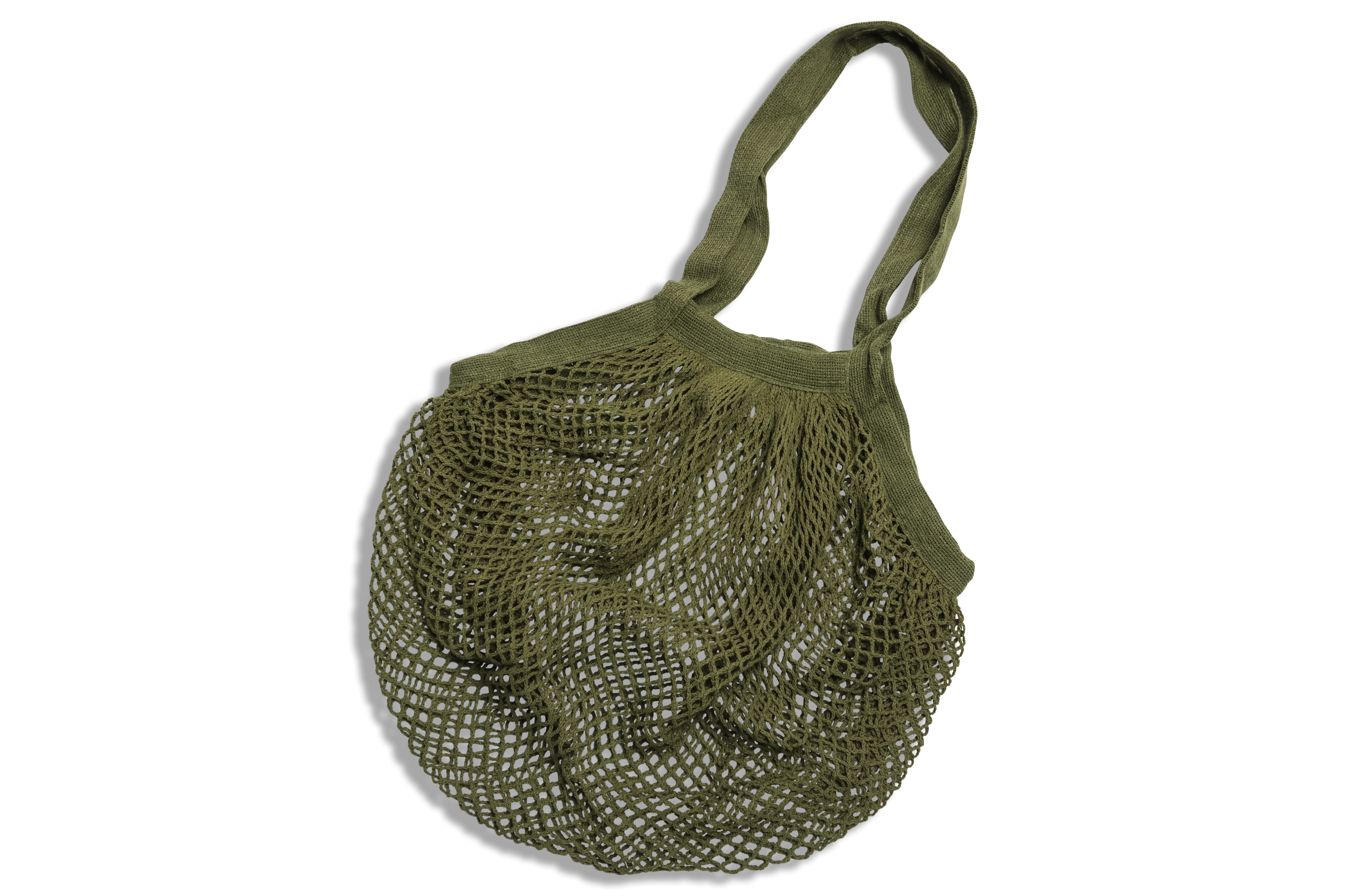 Shopping net of organic cotton - Army