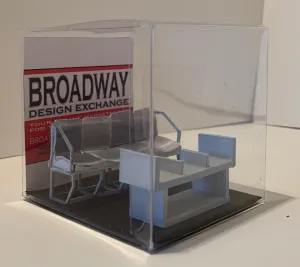 Show Bit - Grey Seats by Anna Louizos