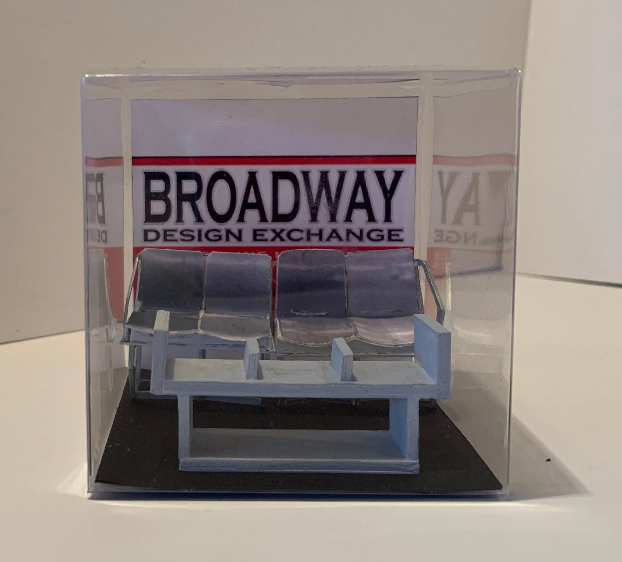 Show Bit - Grey Seats by Anna Louizos