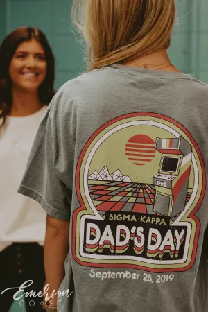 Sigma Kappa Dad's Day Arcade Tee