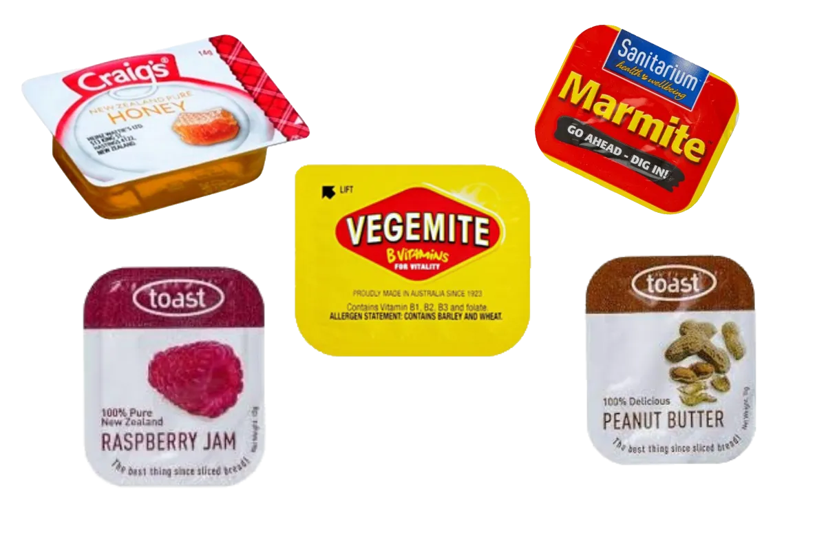 Single serve spreads.