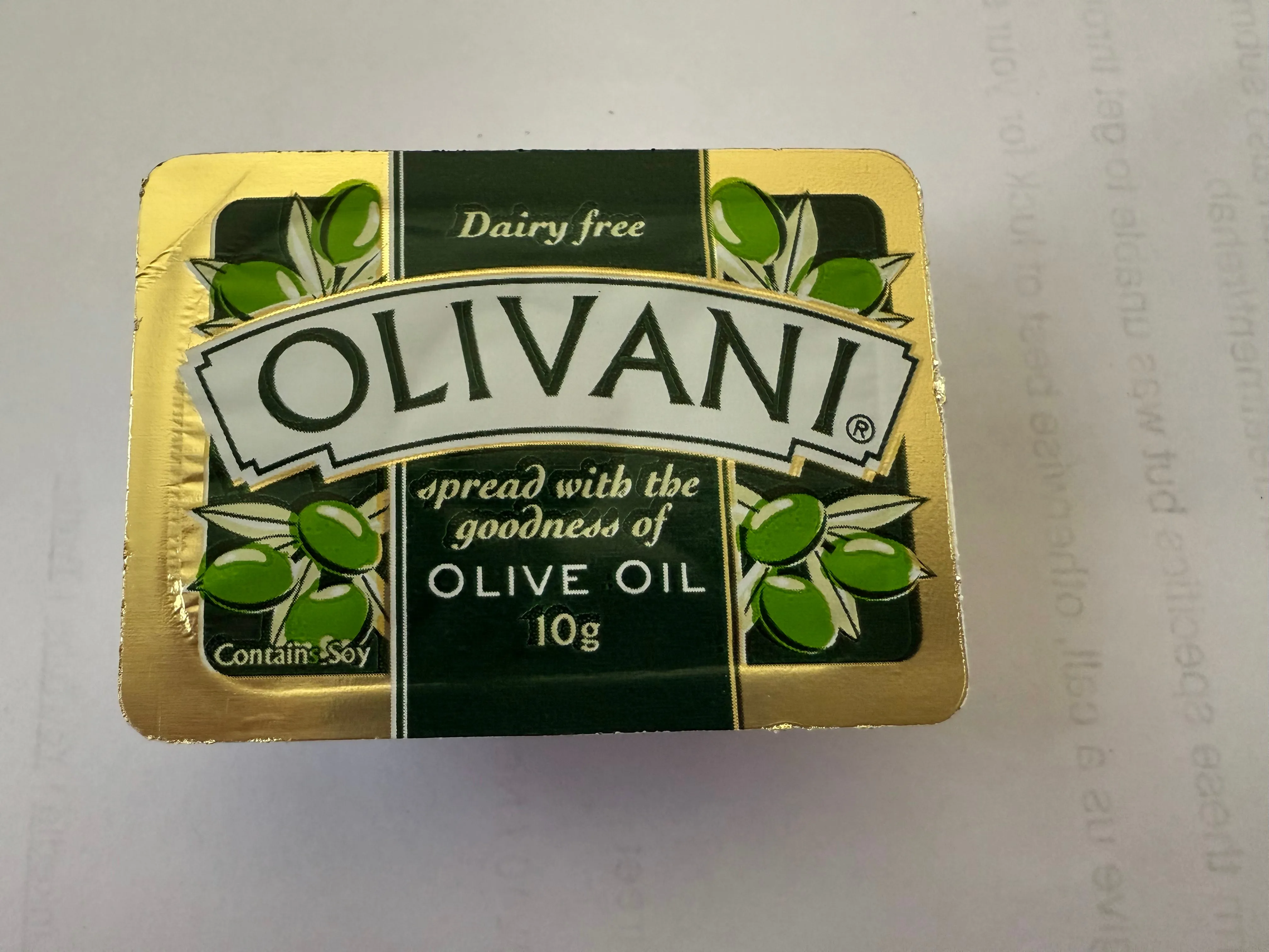 Single serve spreads.