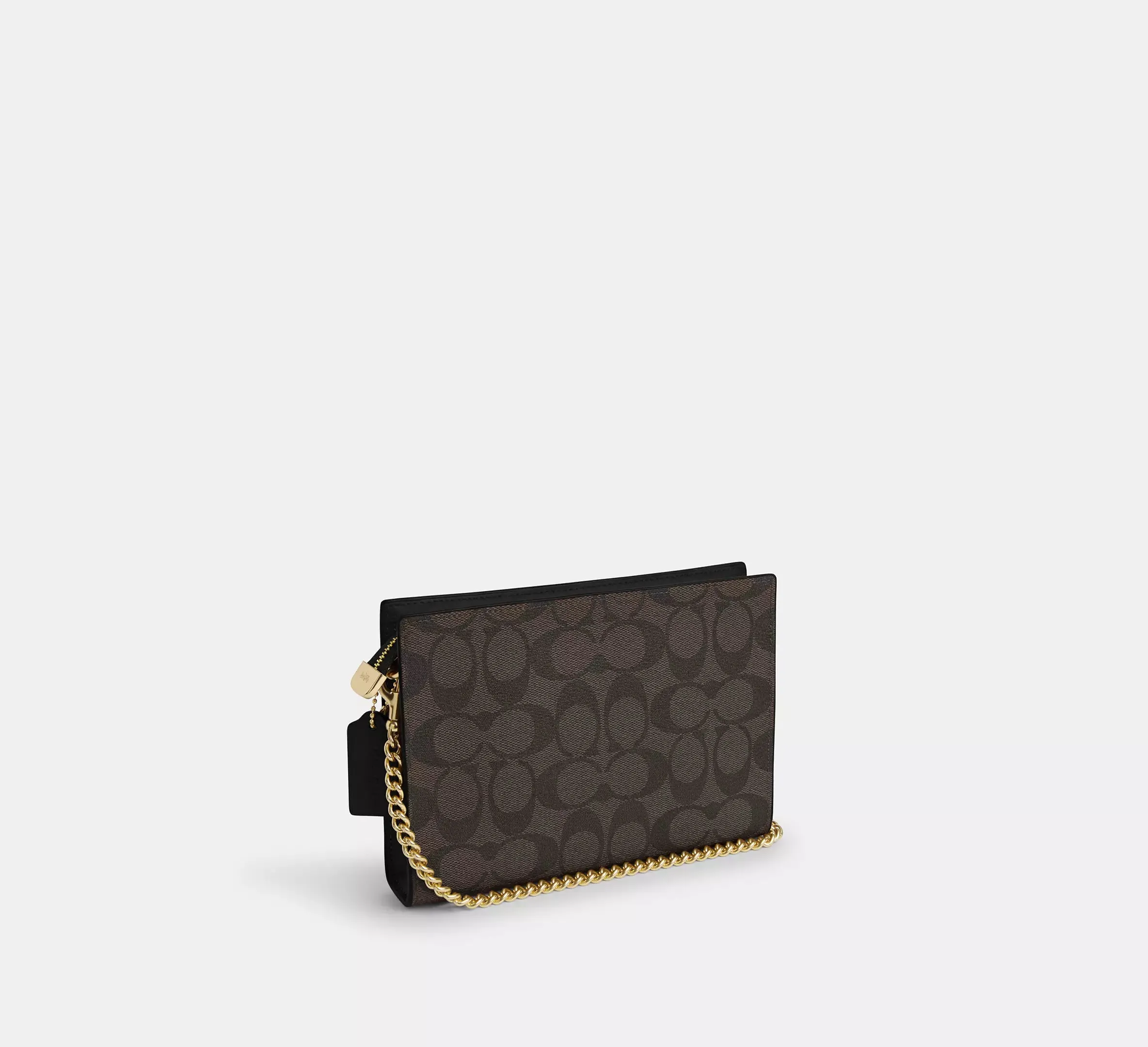 Slim Crossbody In Signature Canvas