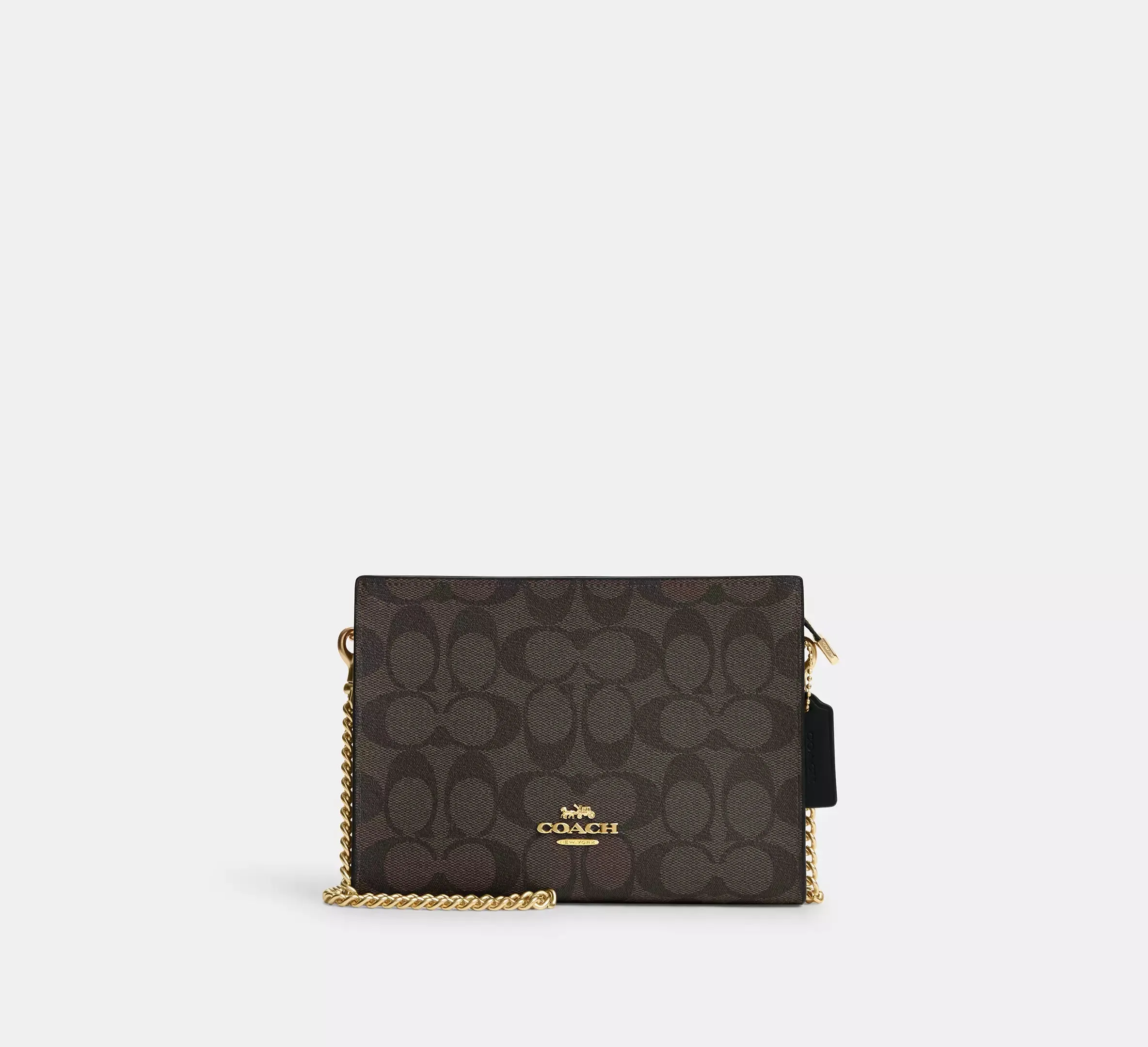 Slim Crossbody In Signature Canvas