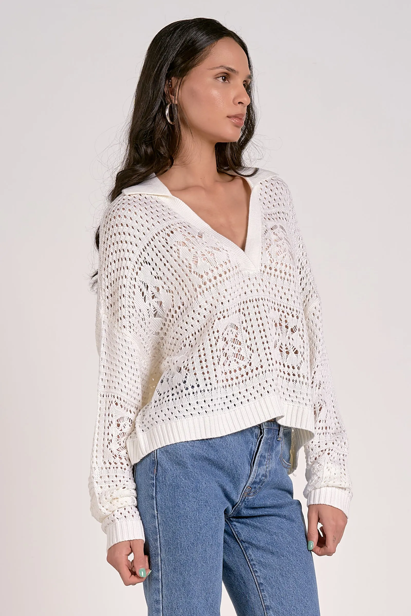 Smitten Openknit Sweater