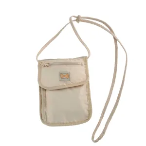 Smooth Trip RFID-Blocking Neck Wallet