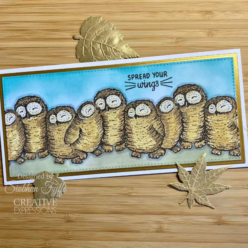Snowy Owls Clear Stamp UMSDB162