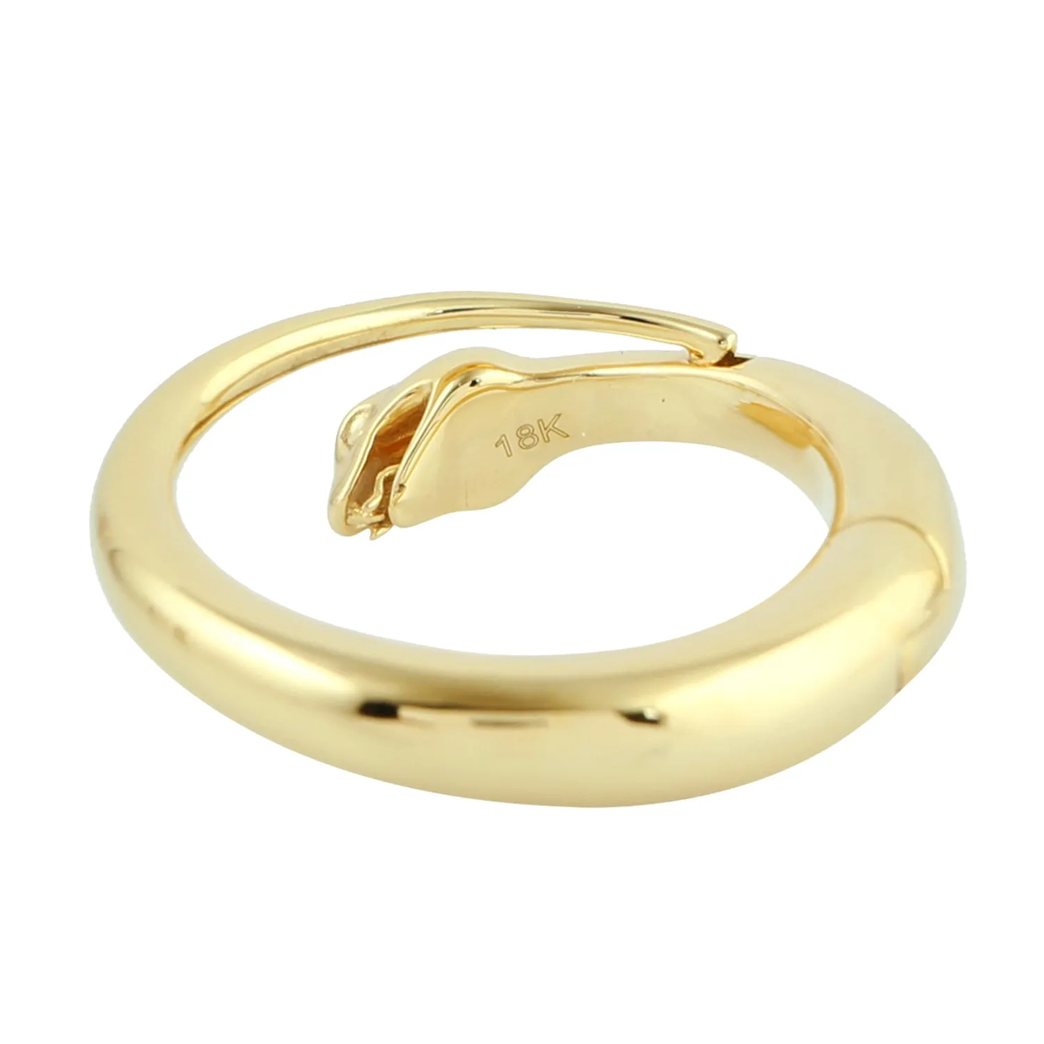 Solid 18k Yellow Gold Serpent Design Designer Findings