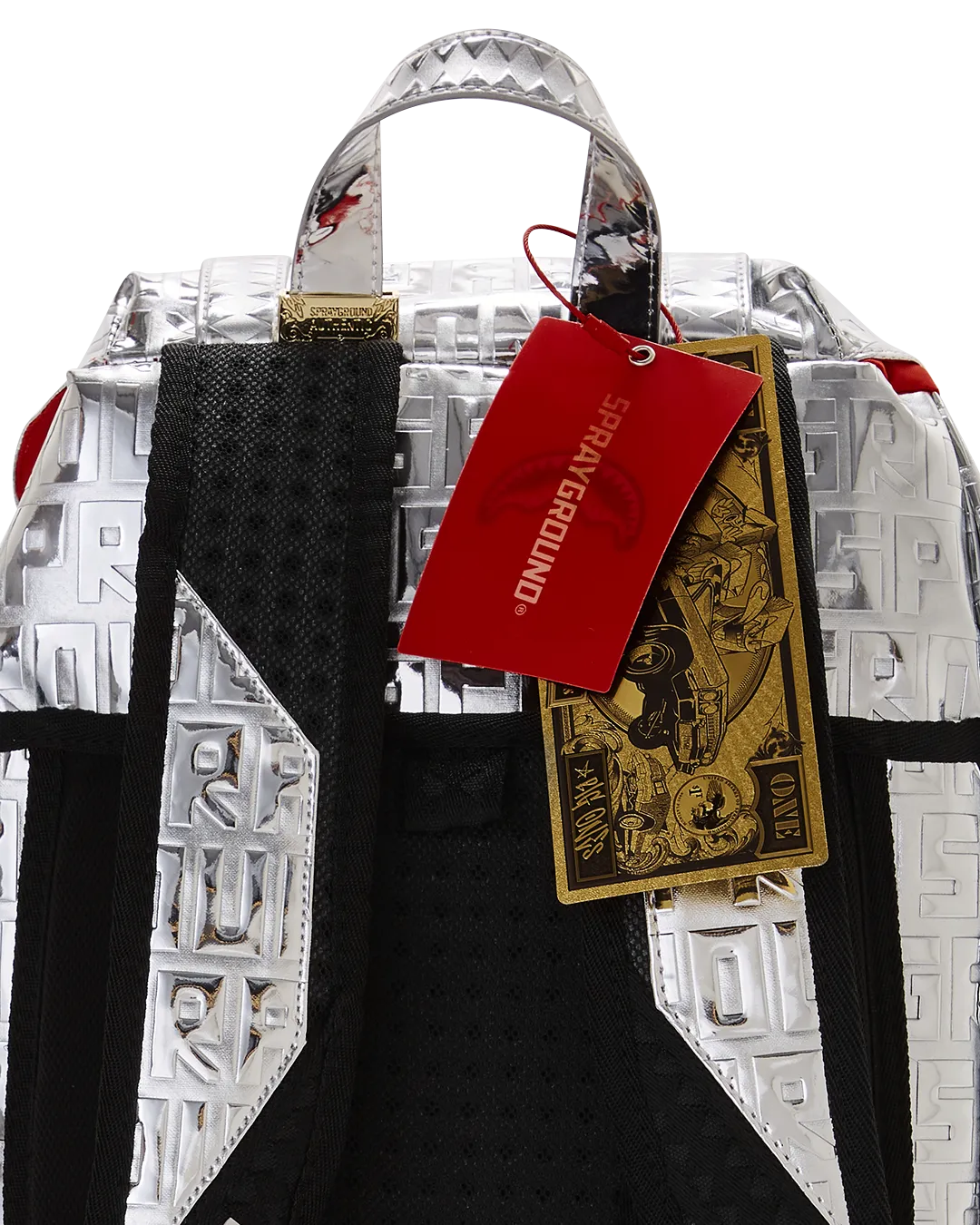 Sprayground Metallic Infinity Hills Backpack