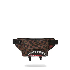 Sprayground The Hangover Shark Cargo Crossbody Brown
