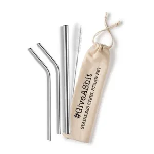 Stainless Steel Straw Set