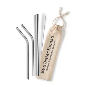 Stainless Straw Set