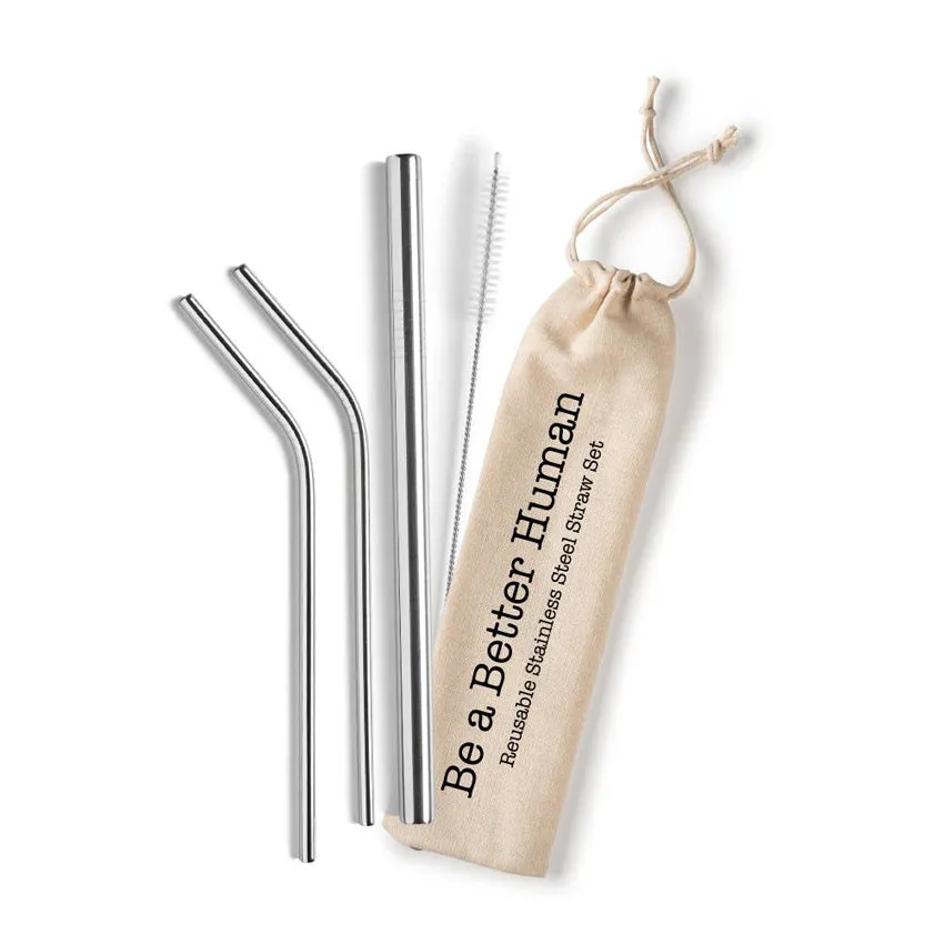 Stainless Straw Set