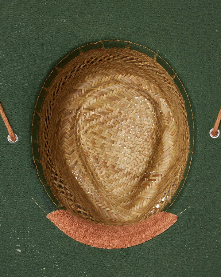 Statesman Harvester Straw Hat Natural