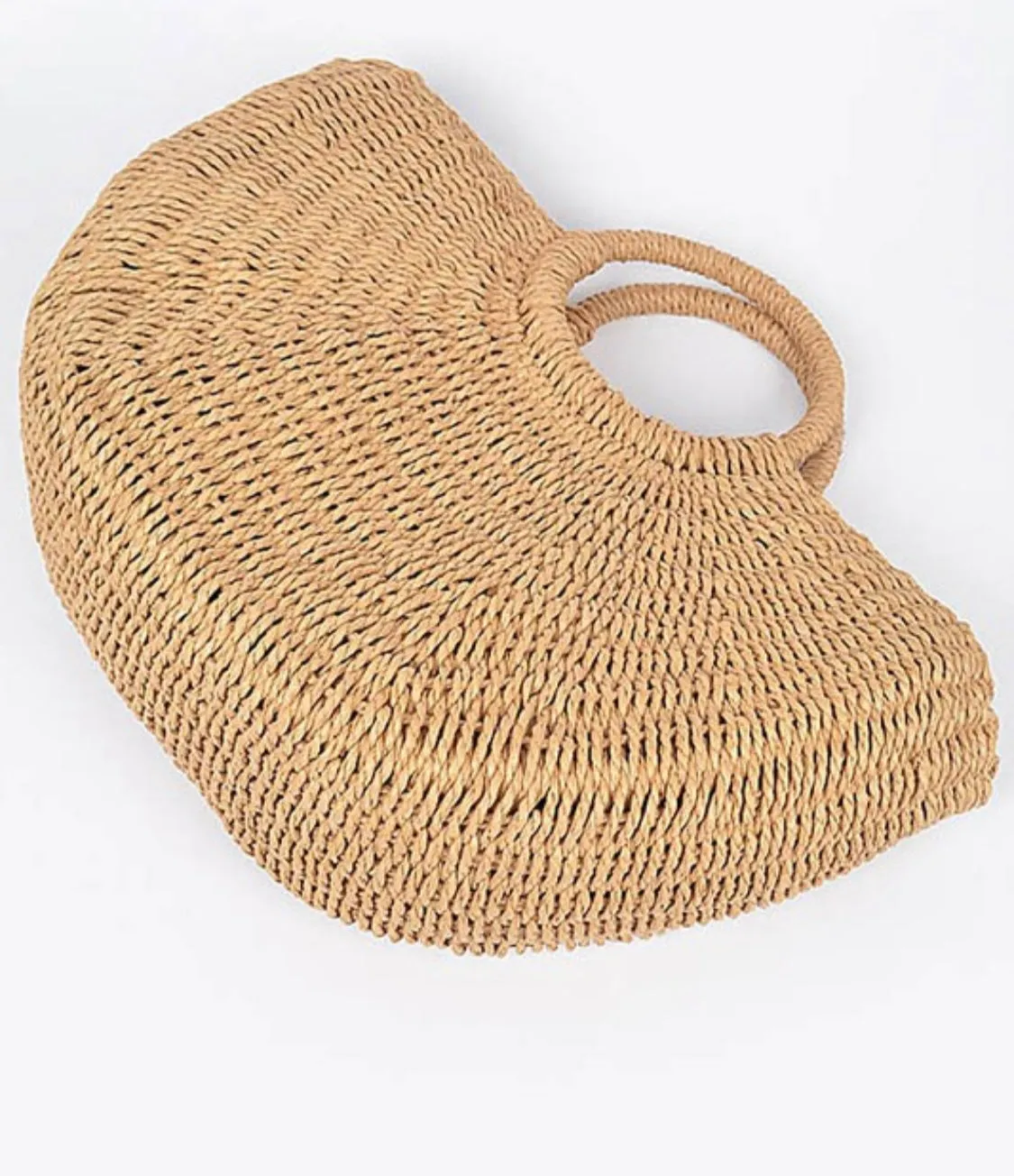 Straw bag