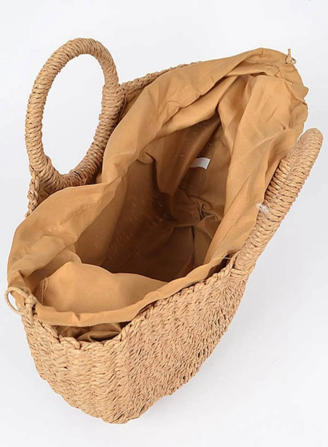 Straw bag