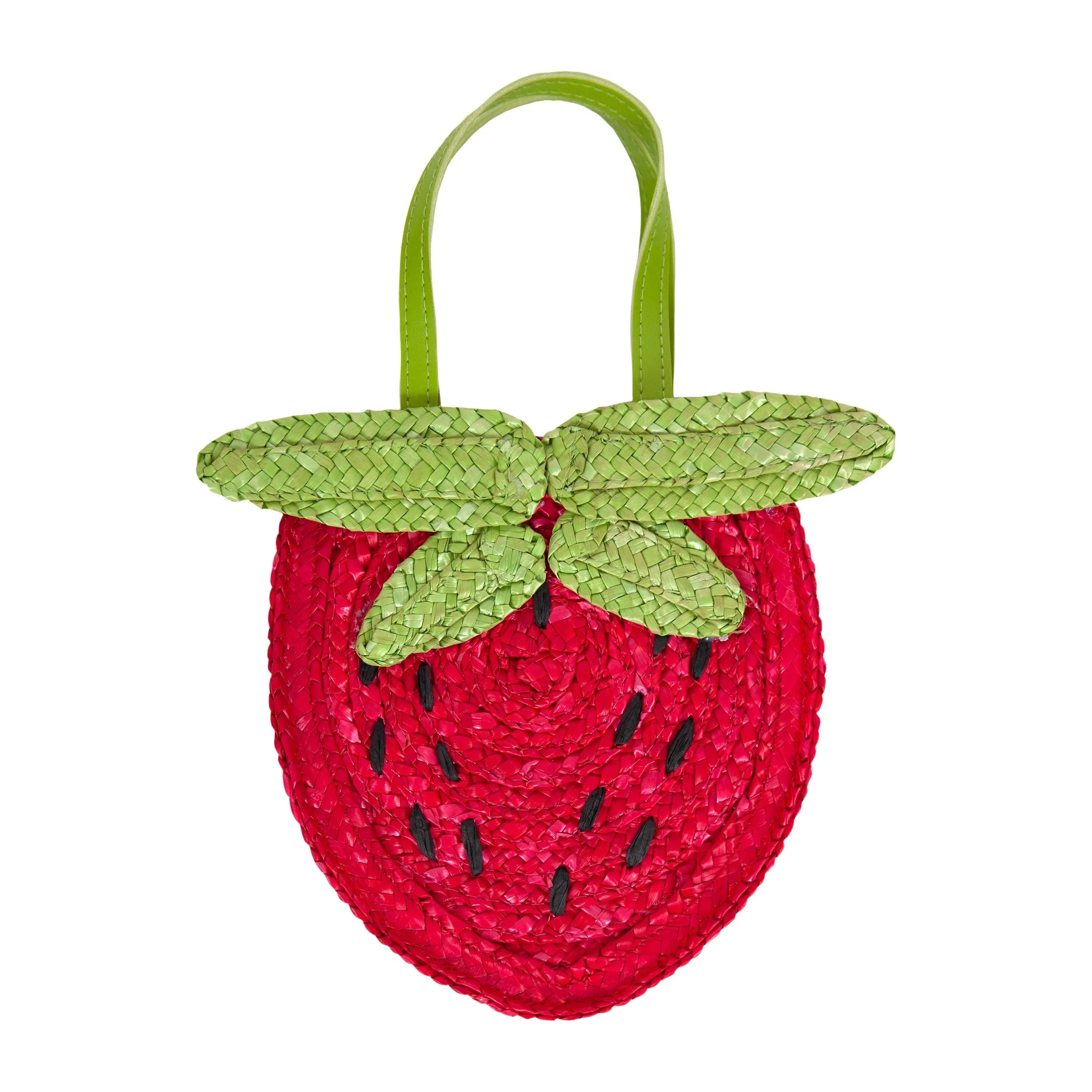 Strawberry Straw Bag
