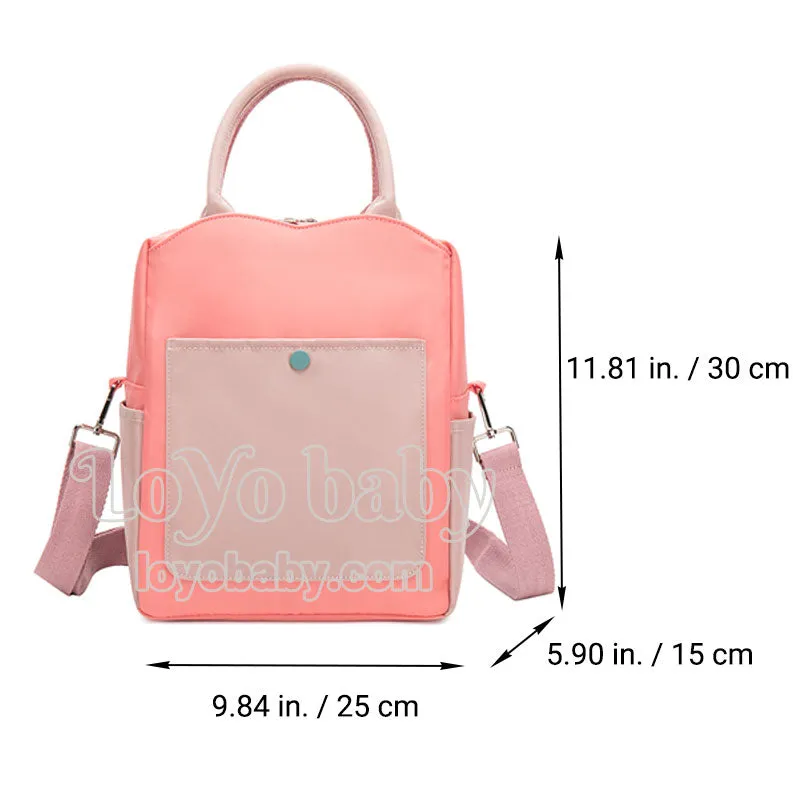 Stylish Vertical Lunch Tote Bag For Women To Work