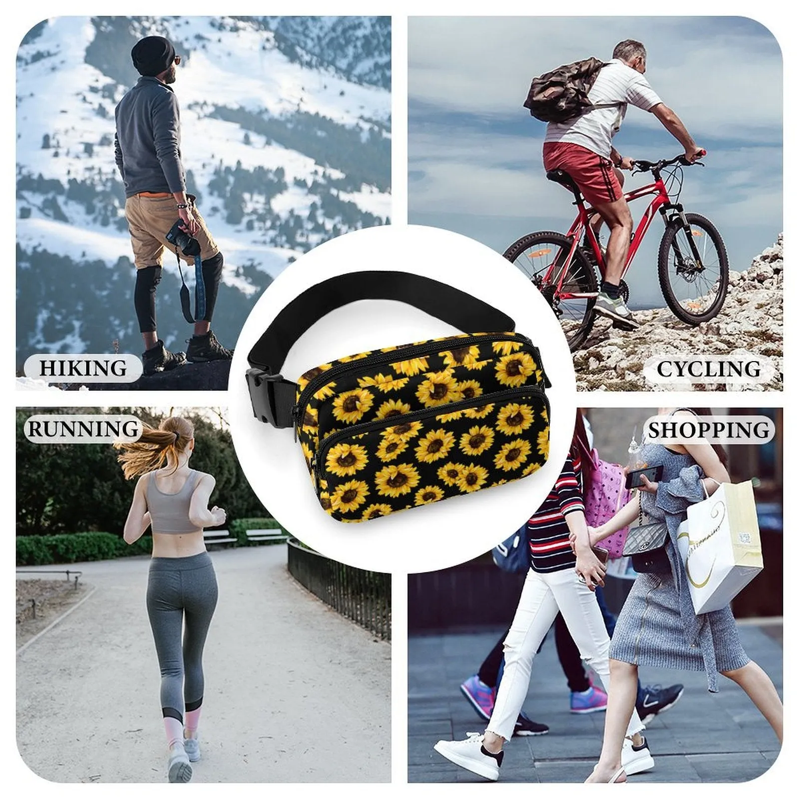 Sunflowers Fanny Pack- PREORDER - Closing 3/2  - ETA late March