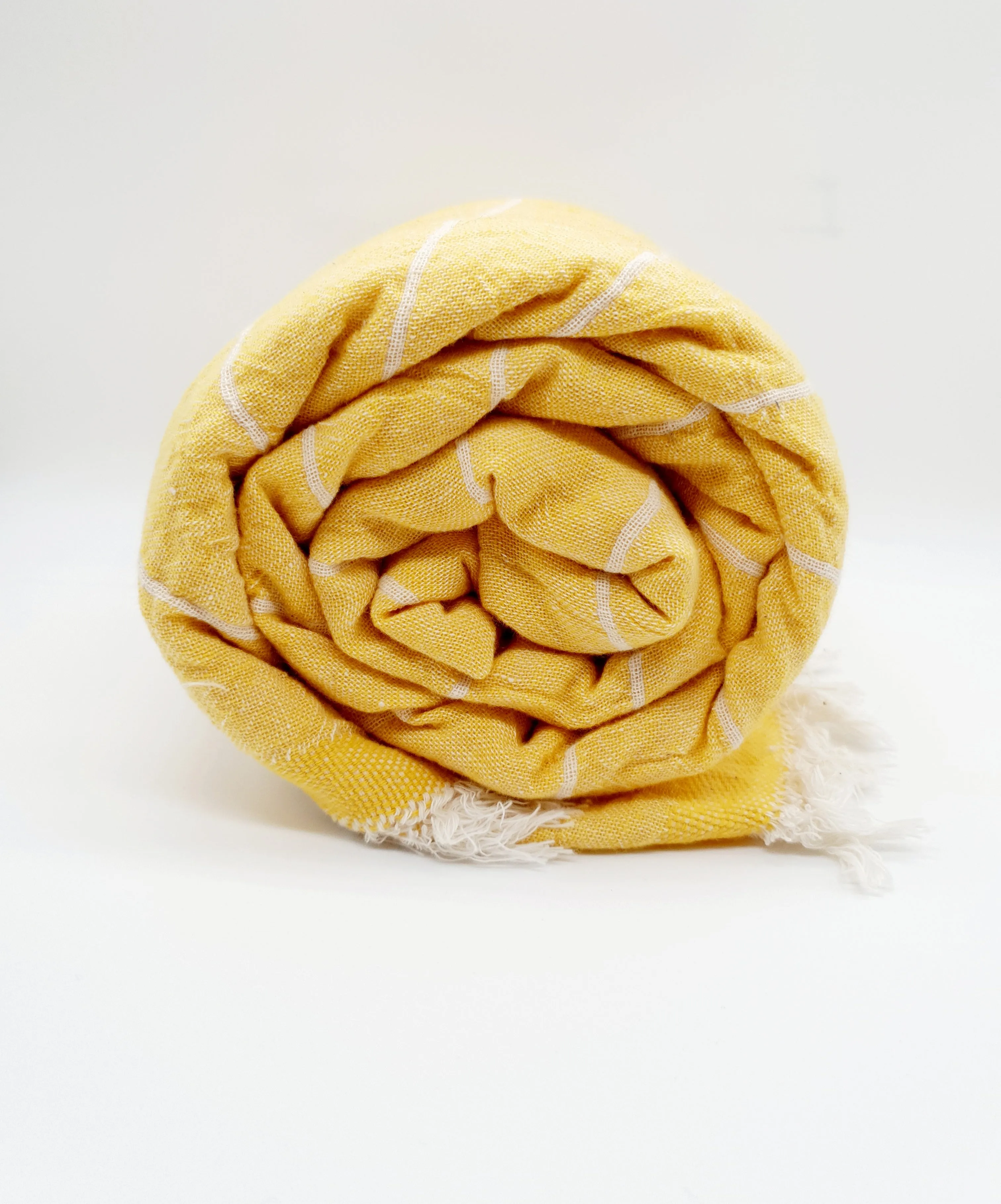 Surf Stripe Hammam Towel Yellow