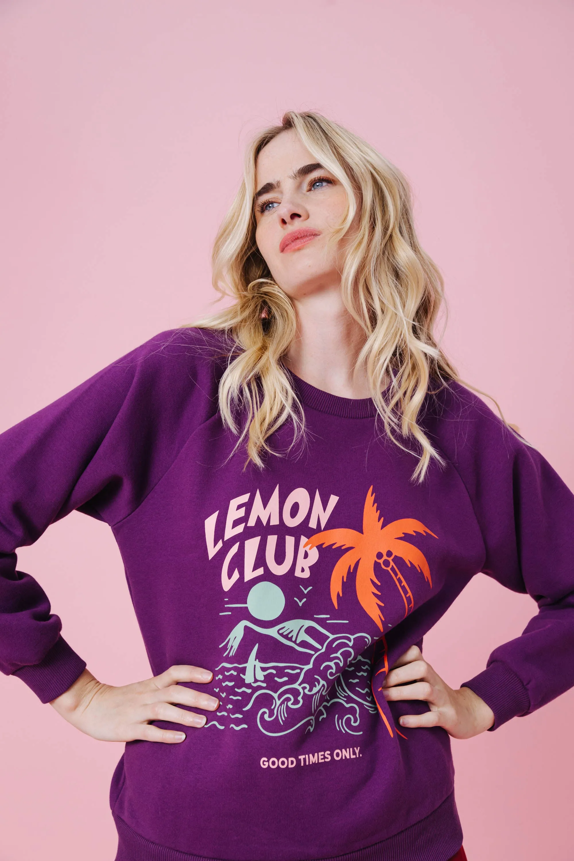 SWEAT HENRI PURPLE