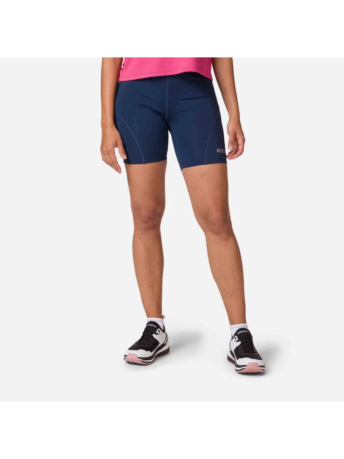 Szorty Rossignol W Skpr Tight Shorts granatowy