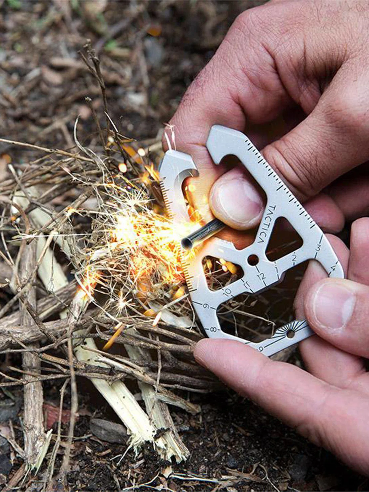 Tactica M020 Camping Tool Card Black