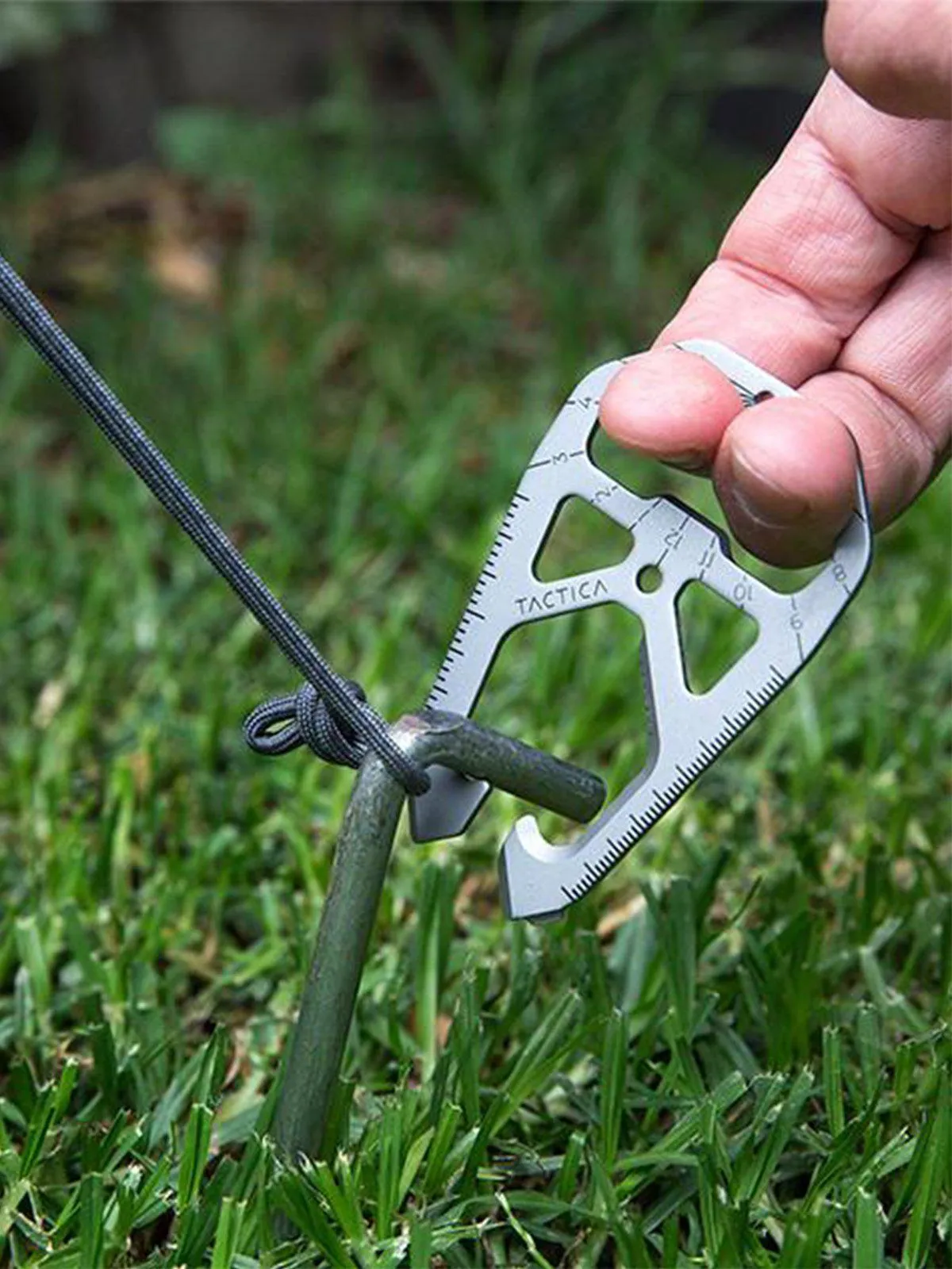 Tactica M020 Camping Tool Card Black