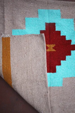 Taos Two (Mesa- Aqua) // Handwoven Blanket