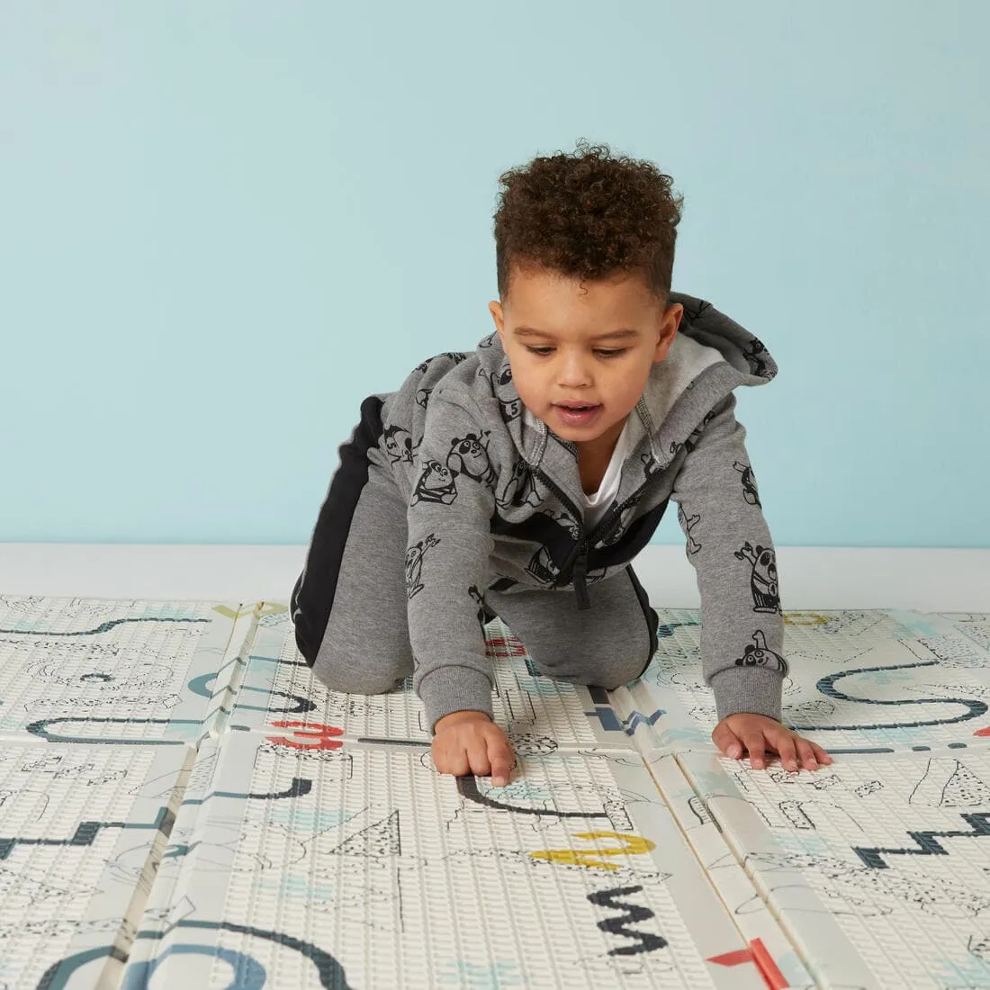 Tapis d'éveil pliable et réversible Baby Gym
