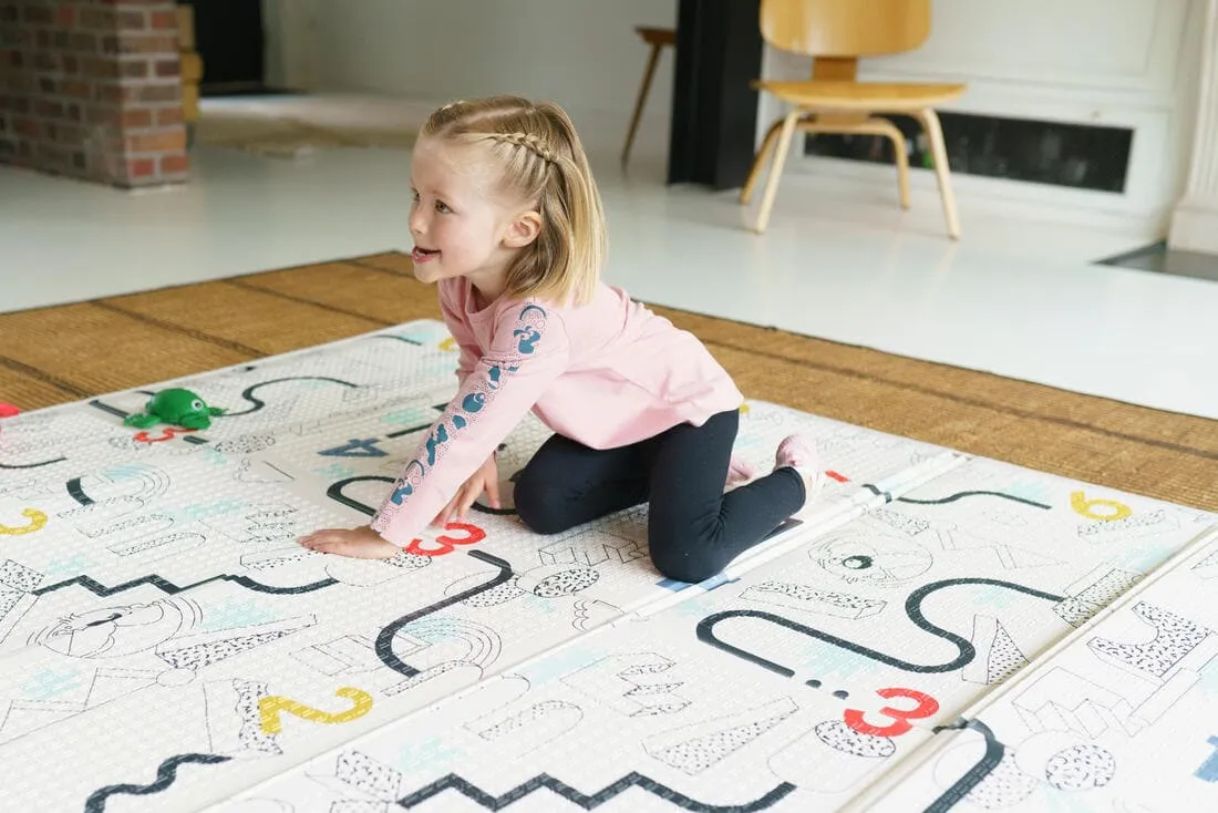 Tapis d'éveil pliable et réversible Baby Gym