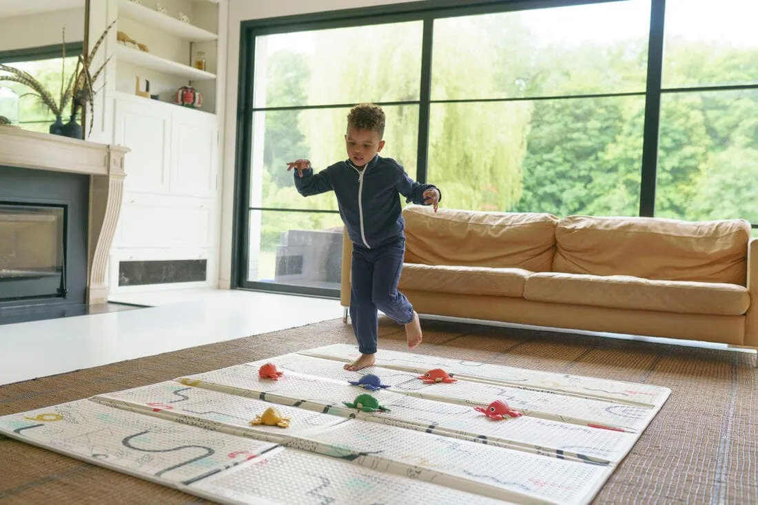 Tapis d'éveil pliable et réversible Baby Gym