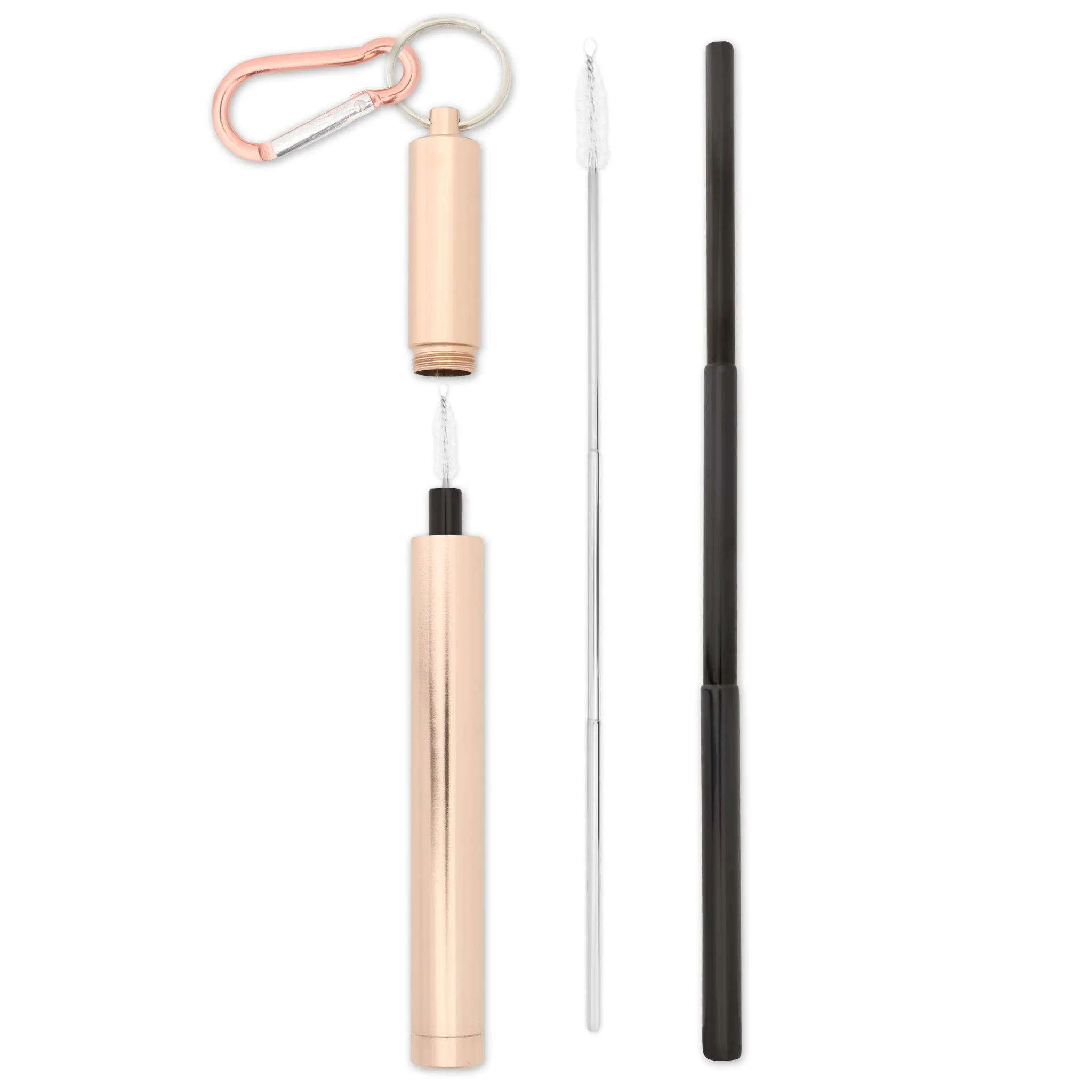 Telescopic Straw (Rose Gold)