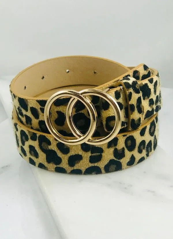 Telluride Belt-Leopard