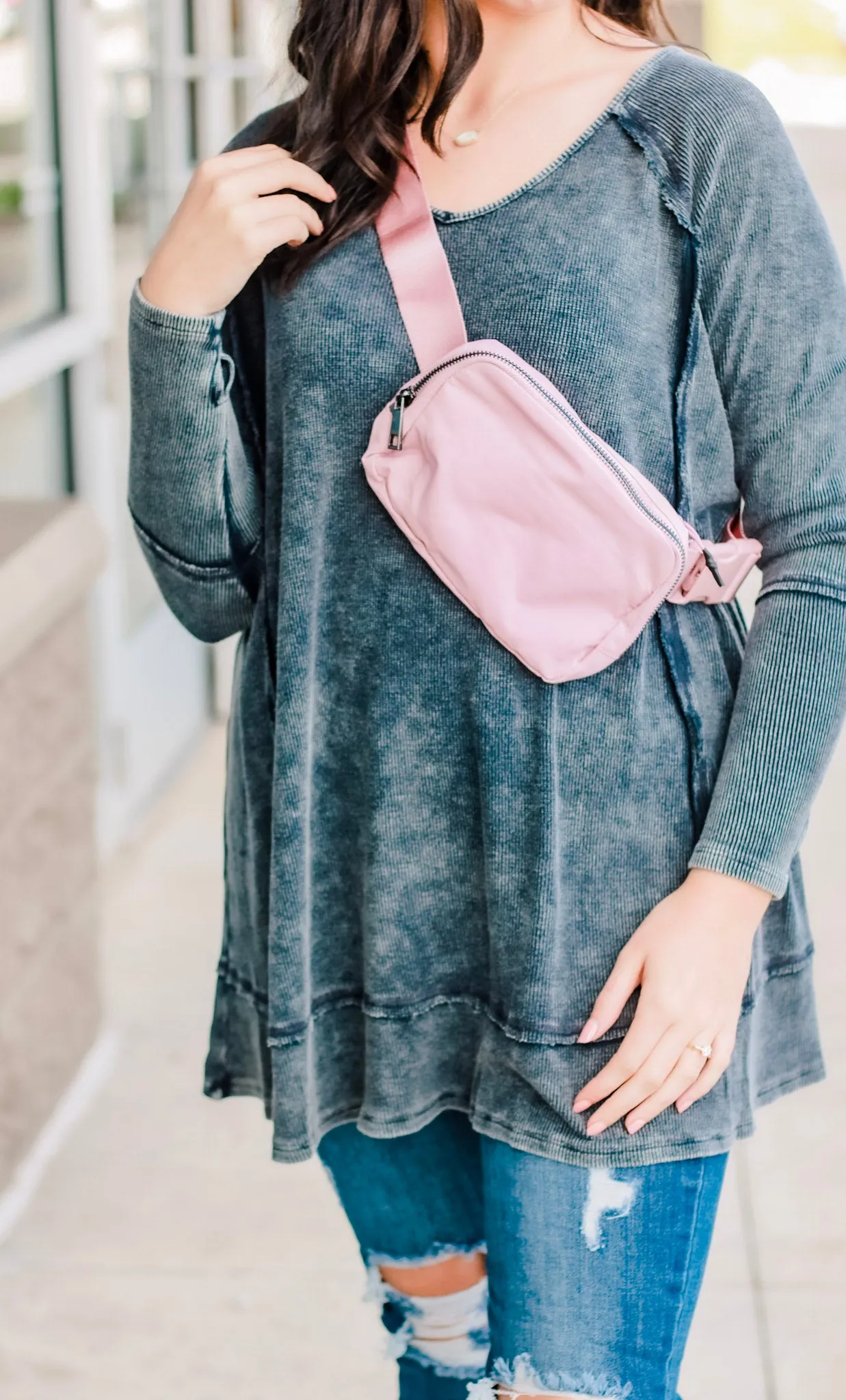 The Big Hit Pink Belt Bag