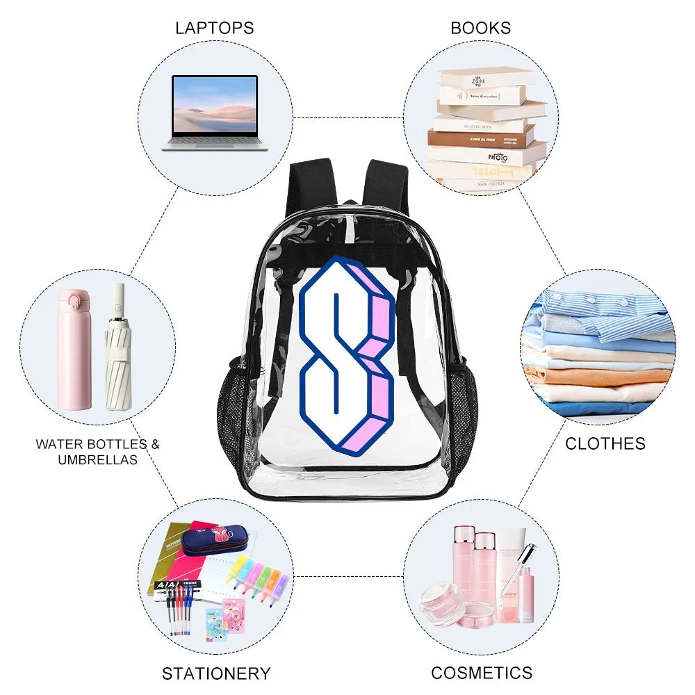 The Cool S Transparent Backpack 17 Inch